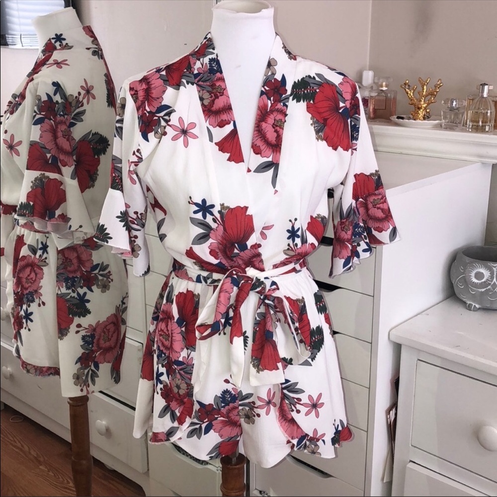 Floral romper